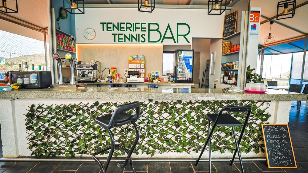 The Tenerife Tennis Bar at the Chayofa club