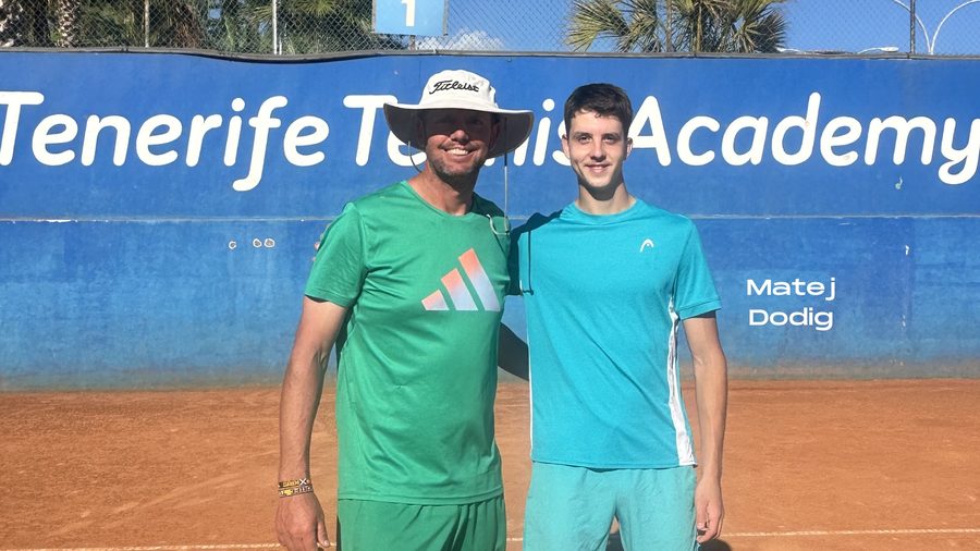 Matej Dodig at Tenerife Tennis Academy