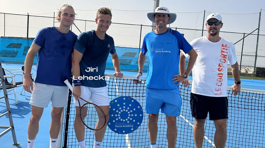 Jiri Lehecka at Tenerife Tennis Academy