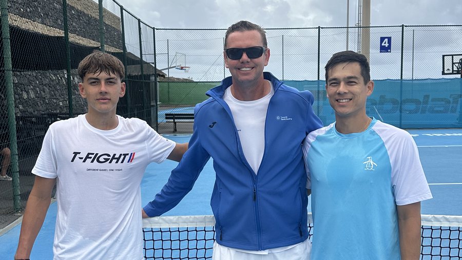 Mackenzie McDonald at Tenerife Tennis Academy