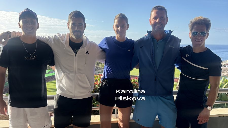 Karolina Pliskova at Tenerife Tennis Academy